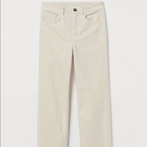 H&M ankle length corduroy pants